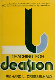 Cover of: Teaching for decision