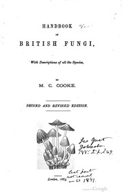Cover of: Handbook of British Fungi by M. C. Cooke