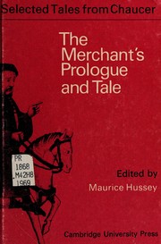 Cover of: The merchant's prologue and tale from 'The Canterbury tales'