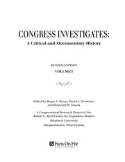 Cover of: Congress investigates
