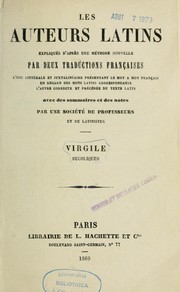 Cover of: Bucoliques by Publius Vergilius Maro