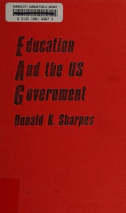 Cover of: Education and the US government