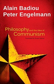 Cover of: Philosophy and the Idea of Communism