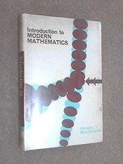 Cover of: Introduction to modern mathematics by Herbert Meschkowski