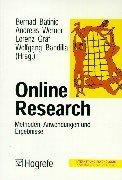 Cover of: Online- Research. Methoden, Anwendungen und Ergebnisse.