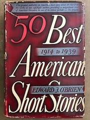 Cover of: 50 Best American Short Stories 1914 to 1939