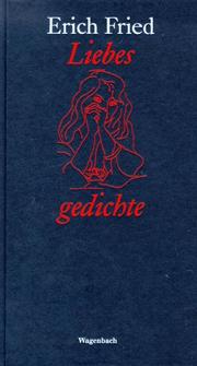 Cover of: Liebesgedichte.