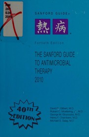 Cover of: The Sanford guide to antimicrobial therapy 2010