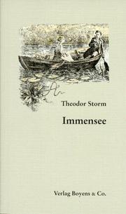 Cover of: Immensee. by Theodor Storm, Gerd Eversberg