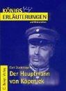 Cover of: Der Hauptmann von Köpenick. Erläuterungen und Materialien. (Lernmaterialien)