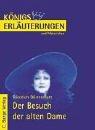 Cover of: Der Besuch der alten Dame. Mit Materialien. by Friedrich Dürrenmatt, Bernd Matzkowski