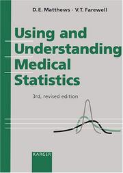 Cover of: Using and understanding medical statistics