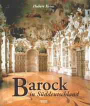 Cover of: Barock in Süddeutschland. by Hubert Krins, Joachim Feist