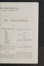 Cover of: El anacoreta
