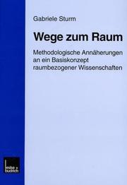 Cover of: Wege zum Raum