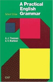 Cover of: A Practical English Grammar. School Edition. (Lernmaterialien)