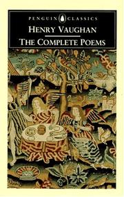 Cover of: The complete poems by Vaughan, Henry