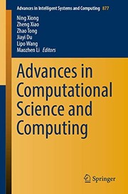 Cover of: Advances in Computational Science and Computing