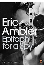 Cover of: Epitaph for a Spy