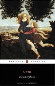 Cover of: The Metamorphoses (Penguin Classics) by Ovid