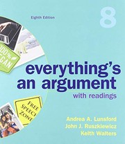 Cover of: Everything's An Argument with Readings 8e & Documenting Sources in APA Style: 2020 Update