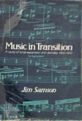 Cover of: Music in transition by Jim Samson