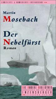 Cover of: Der Nebelfürst. Die Andere Bibliothek
