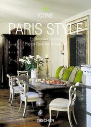 Cover of: Paris Style (Icons)