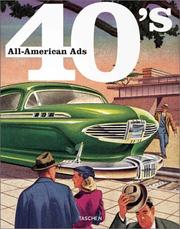 Cover of: All-American Ads of the 40s