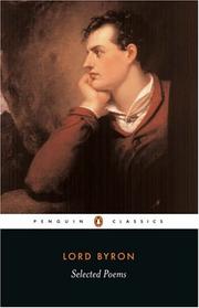 Cover of: Selected Poems (Penguin Classics) by Lord Byron