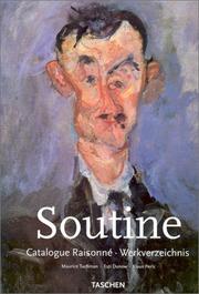 Cover of: Chaim Soutine (1893-1943) by Maurice Tuchman, Esti Dunow, Klaus Perls