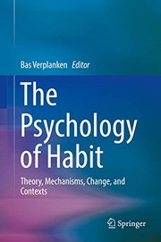Cover of: The Psychology of Habit by Bas Verplanken