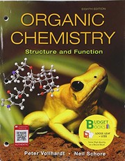 Cover of: Loose-leaf Version for Organic Chemistry 8e & SaplingPlus for Organic Chemistry  8e by Peter Vollhardt, Neil E. Schore