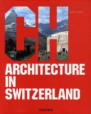 Cover of: Architecture in Switzerland (Architecture (Taschen)) by Philip Jodidio