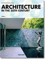 Cover of: Architecture in the 20th Century by Gabriele Leuthauser, Peter Gossel