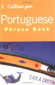 Cover of: Gem Portuguese Phrase Book (Collins GEM) by HarperCollins Publishers Limited