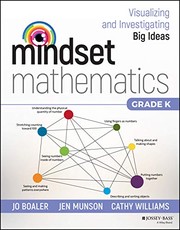 Mindset Mathematics by Jo Boaler, Jen Munson, Cathy Williams
