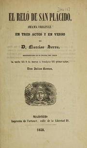 Cover of: El reló de San Plácido by Narciso Serra