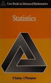 Cover of: Statistics (Core Books in Advanced Mathematics) by P. Sabine, Charles Plumpton