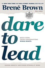 Dare to lead by Brené Brown