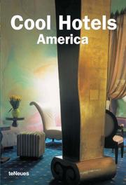 Cover of: Cool Hotels: America (Designpocket)