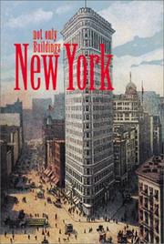 Cover of: New York: Not Only Buildings (Architecture Tools)