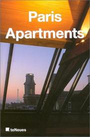 Cover of: Paris Apartments