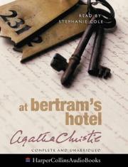 Cover of: At Bertram's Hotel by Agatha Christie