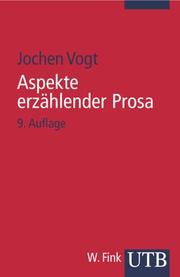 Aspekte erzählender Prosa by Jochen Vogt