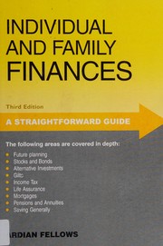 A straightforward guide to individual and family finances by Adrian Fellows