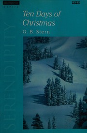 Cover of: Ten days of Christmas by G. B. Stern