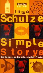 Cover of: Simple Storys by Ingo Schulze