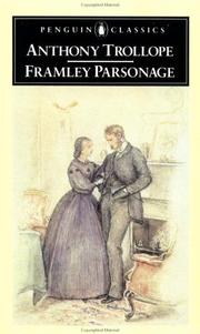 Cover of: Framley Parsonage | Anthony Trollope