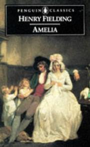 Cover of: Amelia by David Blewett, Henry Fielding
